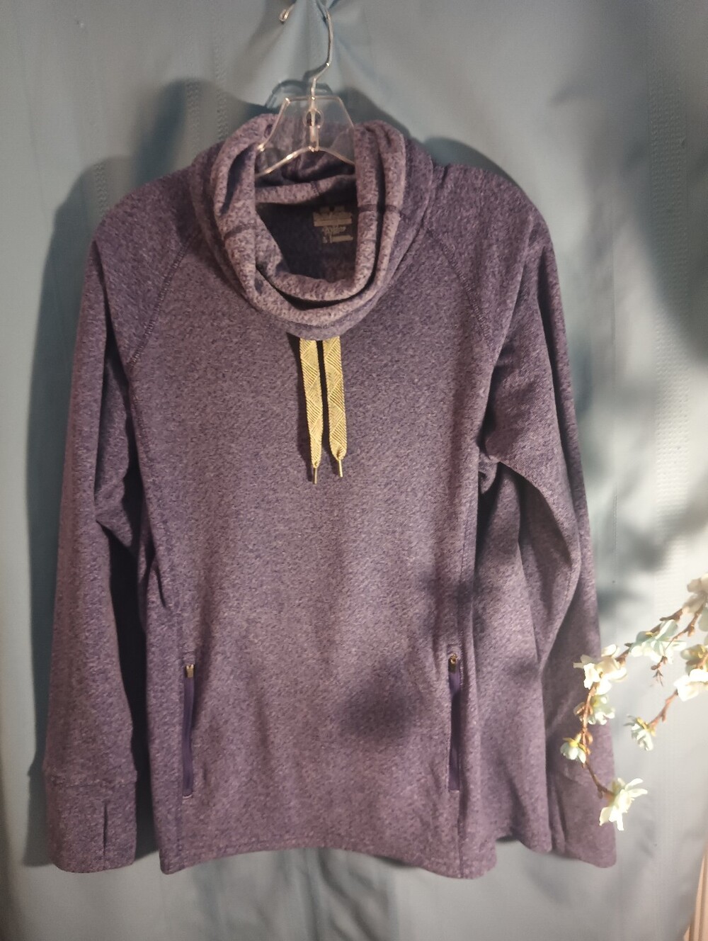 Noble Outfitters Blue Fleece Pullover Sweatshirt